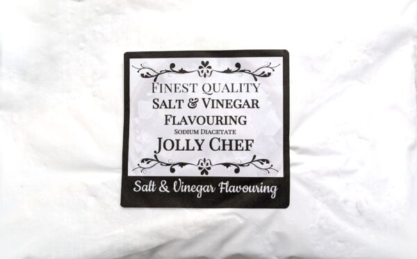Jolly Chef Salt & Vinegar Flavouring - 100% pure food grade Disodium Acetate