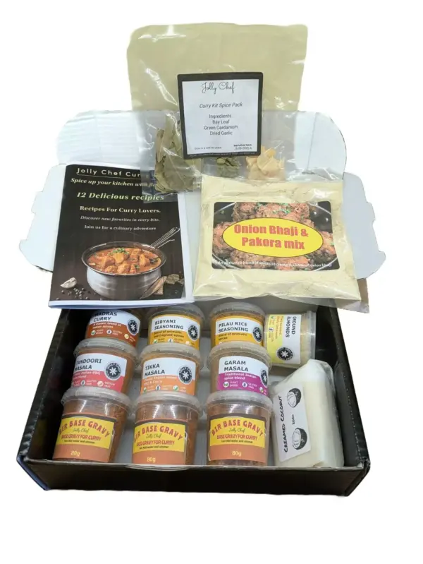 Curry Kit Inside Box