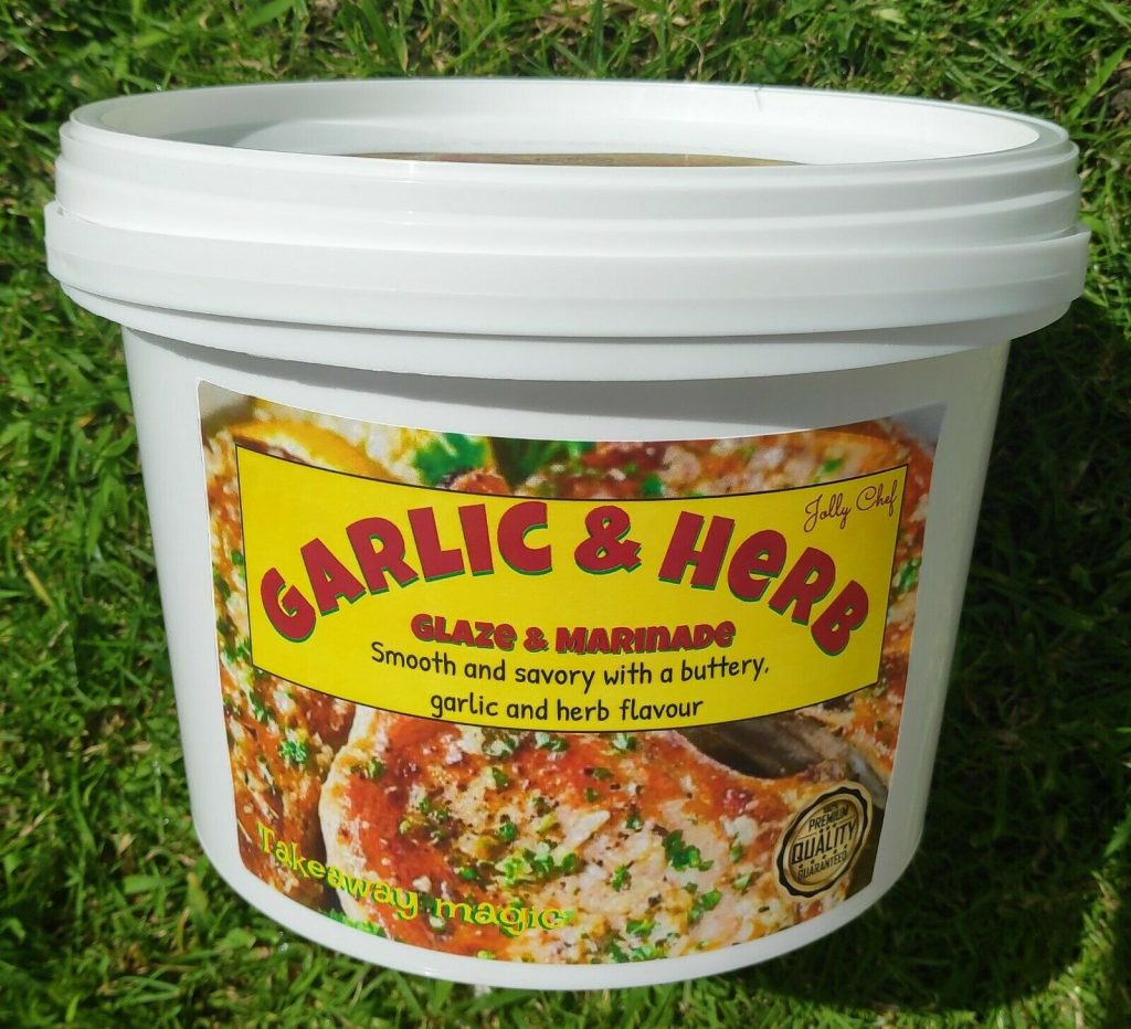 Jolly Chef Garlic Butter & Herb, Meat Glaze & Marinade Seasoning 1