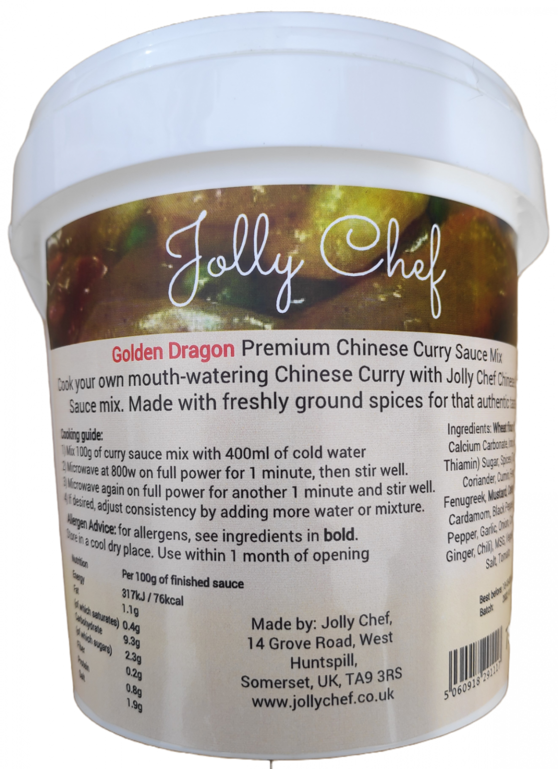 Chinese Curry Sauce, Takeaway Mix Original Recipe, Great Taste 750g