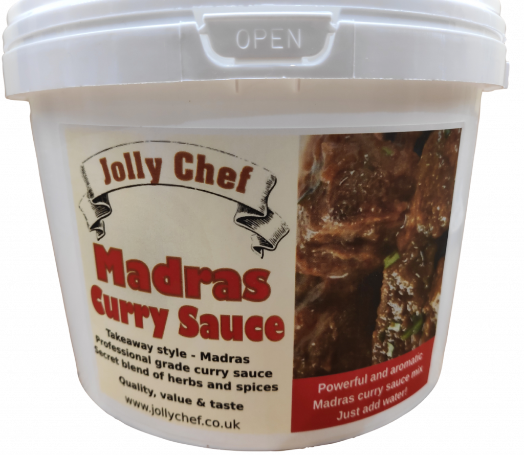 Madras Curry Sauce, Takeaway Mix Original Recipe, Great Taste Jolly